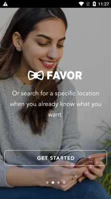 Favor android App screenshot 1